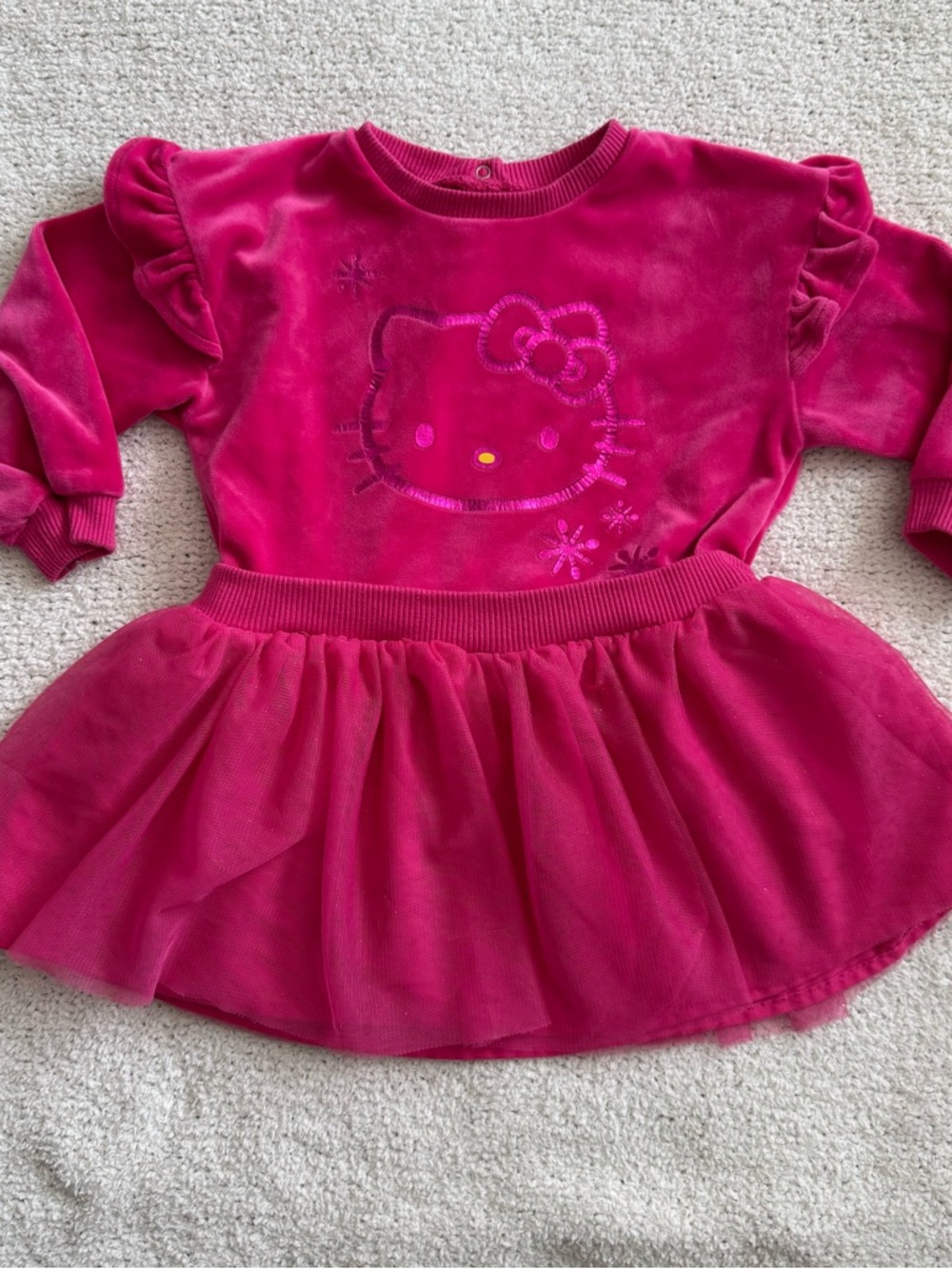 Hello Kitty Hot Pink Crewneck Pullover